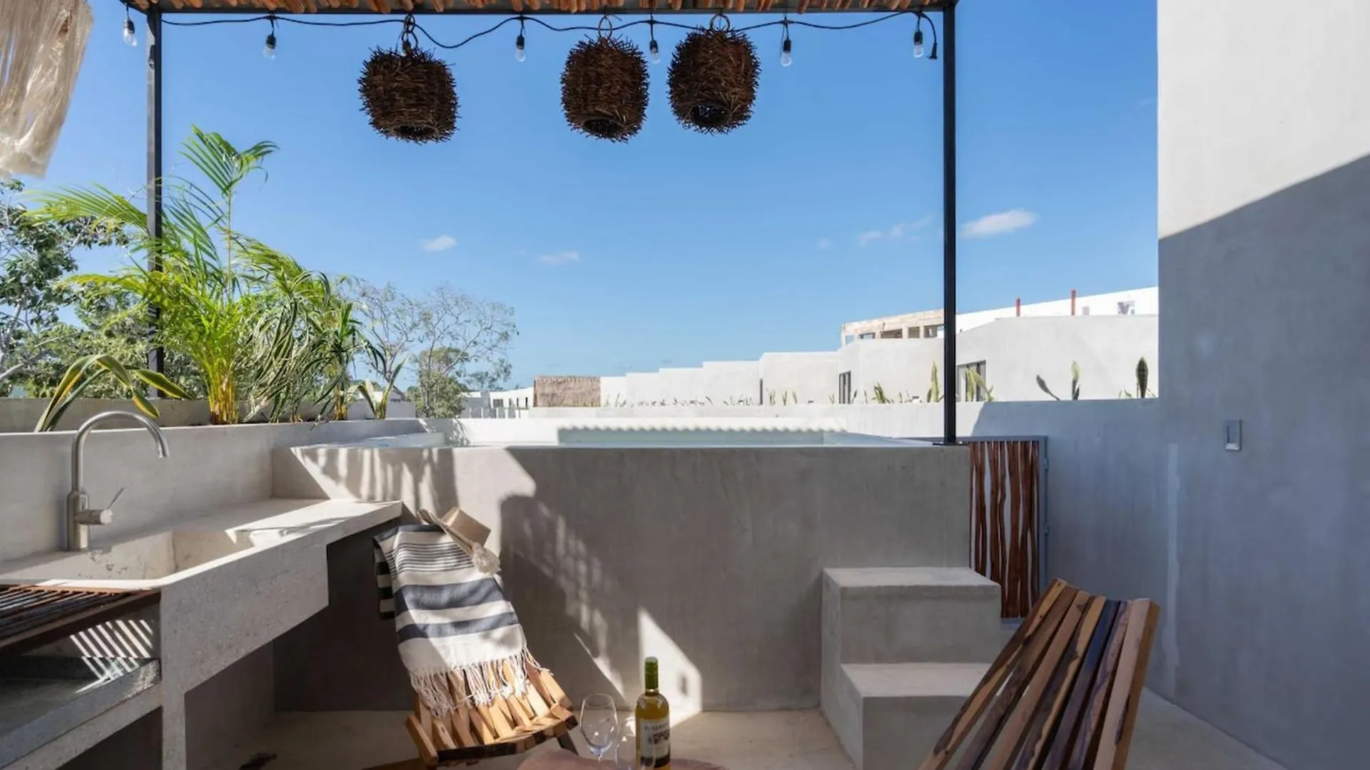 513 Seremonia Selva Private Pool & Grill 2 Bedroom Apartment تولوم